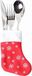 Ensemble de mini-chaussettes avec motif flocon de neige, 1 pièce.