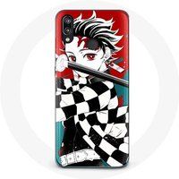 Maniacase Hoesje voor Huawei P20 Lite Demon Slayer Kimetsu no Yaiba Anime