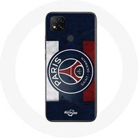 Maniacase Hoesje voor Xiaomi Redmi 9C Paris Saint Germain PSG Logo