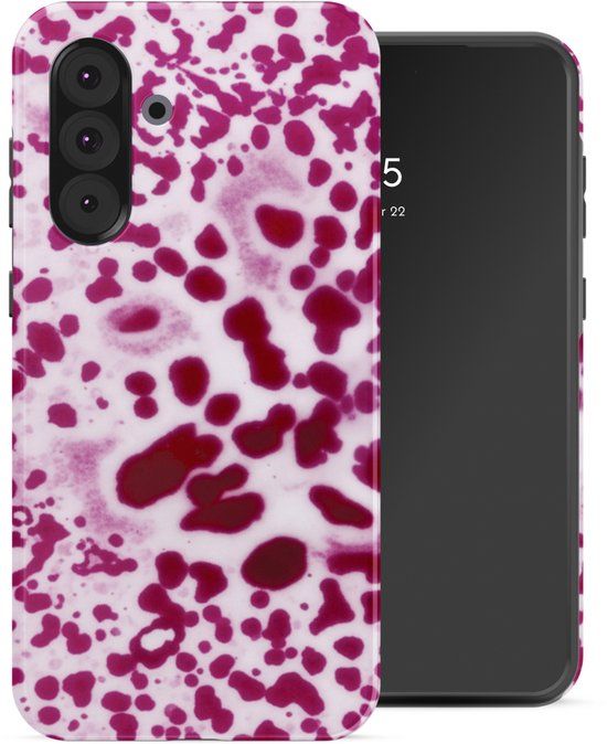 Selencia Hoesje - Geschikt voor Samsung Galaxy A36 / A56 (5G) - Backcover - Cosmic Orchid