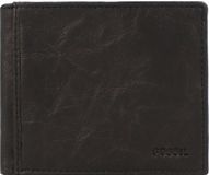 FOSSIL Ingram Bifold With Flip ID Black