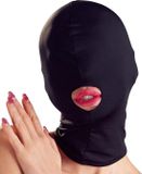 Bad Kitty – Masque de bondage avec ouverture buccale et élastique - Noir