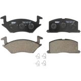 Ferodo FDB943 Remblok Set, schijfrem - (set van 4)