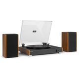 Audizio RP335 Draaitafel met riemaandrijving Zwart, Bruin Automatisch