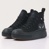 British Knights Kaya Flow Mid Dames Sneakers Hoog - Maat 40 - Zwart