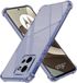 Techsuit Hoesje geschikt voor Motorola Edge 50 - Shockproof Silicone Back Cover - Zwart