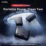 SmallRig 5487 Turbo Charging Kit for DMW-BLK22 Camera Batteries