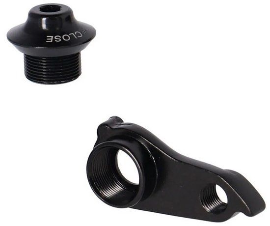 XLC Do-A108 P/Hardsev/H-Nine/Trekk Derrailleurhangerset Zwart