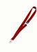 Durable 813703 Textielkoord met karabijnhaak, 10 stuks, rood