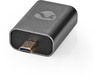 Nedis HDMI Micro Male naar HDMI Female Adapter - Antraciet