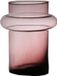 Hakbijl Glass Bloemenvaas Luna - transparant mauve - eco glas - 15 x 20 cm - cilinder vaas