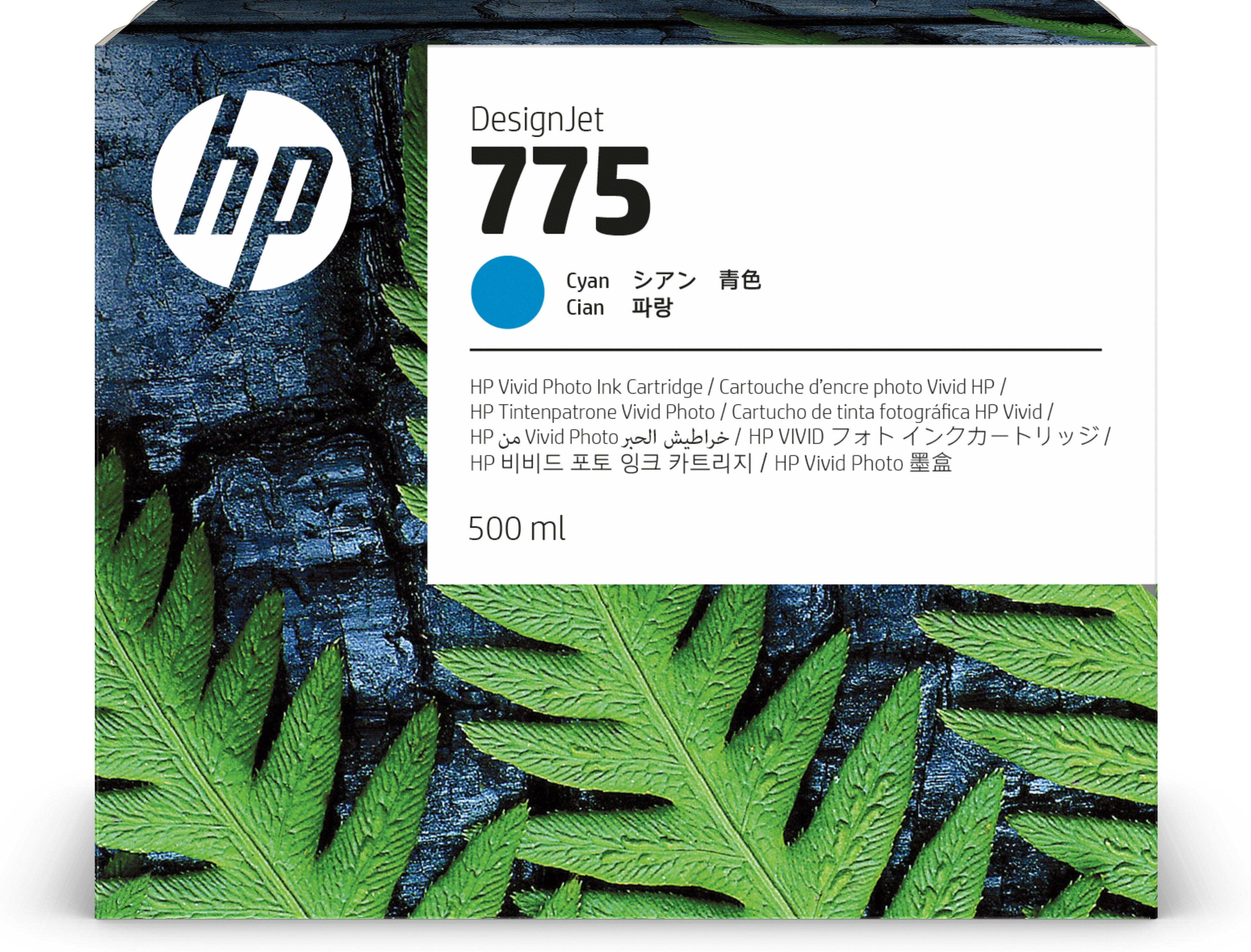 HP 775 Cyaan Inktcartridge - 500 ml - Origineel