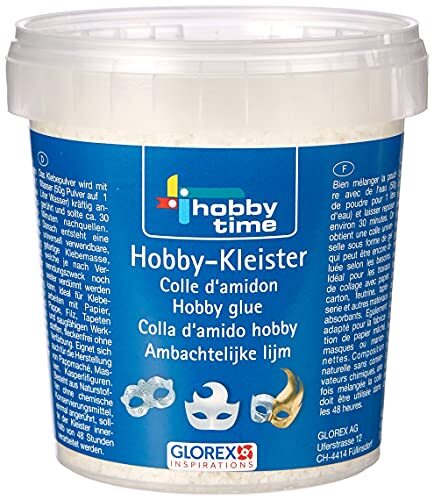 Glorex GmbH GLOREX hobby-lijm 300 g, lijm, meerkleurig, 9 x 9 x 11,5 cm