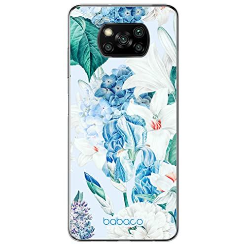 BABACO ERT GROUP Mobiele Telefoonhoesje voor Xiaomi POCOPHONE X3 - Babaco Flowers 026