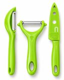 Peel & Cut Messenset 3-delig - Groen