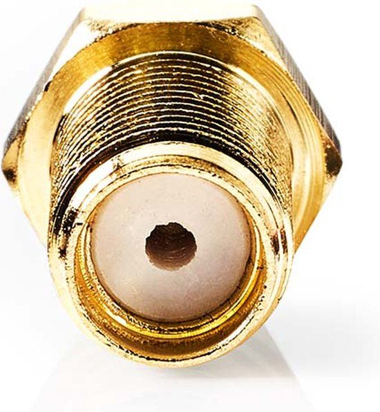 Nedis SMA Connector - Recht - Female - Verguld - 2 Stuks