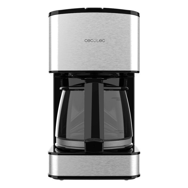 Cecotec Coffee 56 Drip Coffee Maker - 6 Cup - Black & Stainless Steel