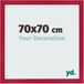 yd. Cadre photo 70x70 cm - Rouge - MDF