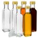 Viva Huishoudelijke Artikelen - 6 X Glazen Fles 500 Ml Met Schroefdop