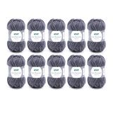 Gründl Lisa Premium Jeans brei- en haakgaren (zacht en wolachtig karakter, onderhoudsvriendelijk wasbaar breigaren van 100% polyacryl, 50 g/133 m, naalddikte: 3,5-4,5, 10 bollen à 50 g)