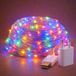 M Ledme - Led-lichtsnoer voor buiten, USB 15 m, dual licht, RGB kleurverandering, IP65 waterdicht, ideaal voor terras en tuin LM2968