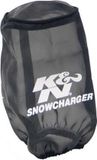 K&N Snowcharger Filterhoes voor SN-2510, 95-76 x 152mm - Zwart (SN-2510PK)