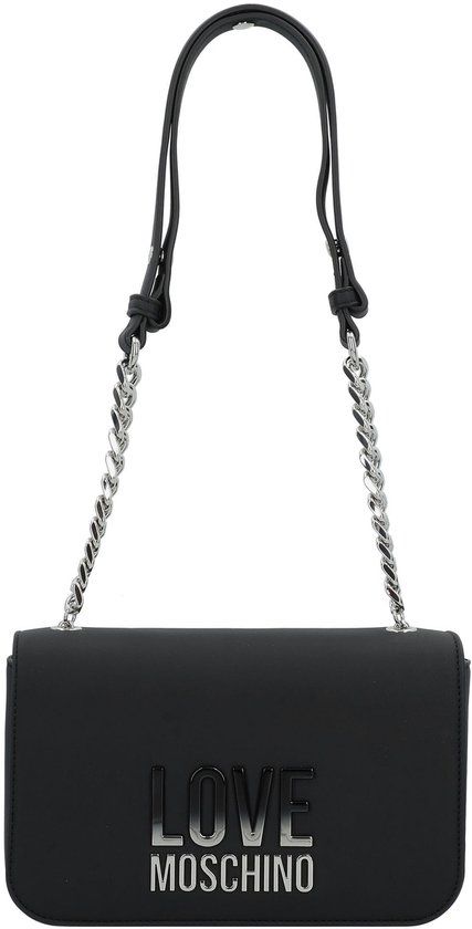 Love Moschino Chain Crossbody Bag Wo - Black
