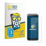 BROTECT Screenprotector 3 Stuks voor ingenico Axium DX8 Beschermglas Transparant