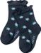 FALKE Little Ditsy Flowers gedessineerd katoen sokken baby blauw - maat 62-68