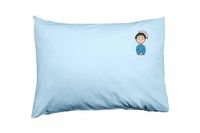 Bona Basics Decoratieve kussenhoes Lichtblauw 50x35 cm