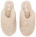 Hunkemöller Pantoffels Faux Fur Grijs