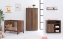 Cabino Roan Baby Bed - Walnut