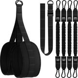 NEOLYMP Pull-up hulp set met voetlus & 4 kabels, 136 kg steun home gym
