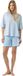 Mey Korte Pyjama Serie Simple Stripes Dames Alice Blue Gestreept 100% Katoen Maat M