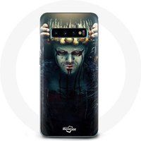 Maniacase Samsung Galaxy S10 Hoesje Vikings Ragnar Lothbrok Series Schurk Seizoen 5
