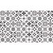 Karo-cement AzuLEJOS Karo-cement muursticker - 20 x 20 cm - 60 pièces