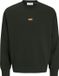 JACK&JONES JCOCLUB BADGE SWEAT CREW NECK Jongens Sweater L Katoen/Polyester Peat