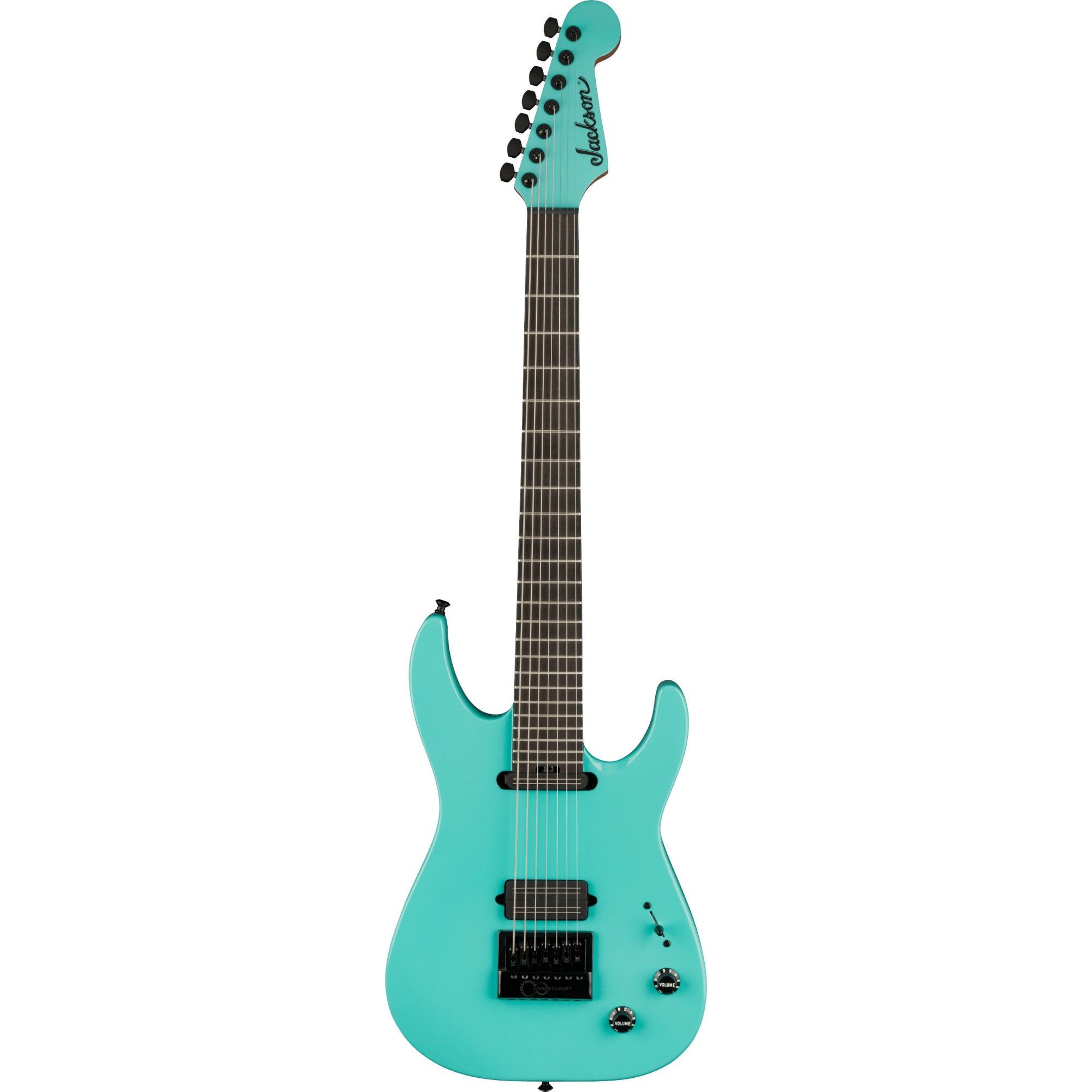 Jackson Pro Series Signature Josh Smith Soloist SL7 ET EB Aquamarine 7-String Electric Guitar with EverTune