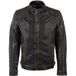 Mauritius Lederen jas - MMZeplyn - S tot 3XL - voor Mannen - zwart