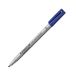 STAEDTLER SE Water Soluble Single Marker Broad-Tip Blue