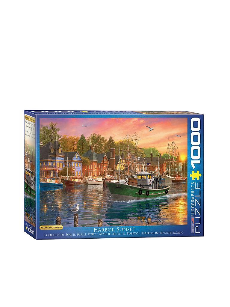 Eurographics Harbor Sunset - Dominic Davison Puzzel (1000 stukjes)