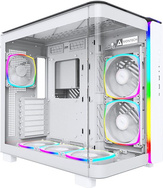 MONTECH KING 95 PRO Midi-Tower PC-behuizing Wit