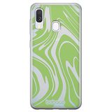 ERT GROUP mobiel telefoonhoesje voor Samsung A40 origineel en officieel erkend Babaco patroon Doodle 001