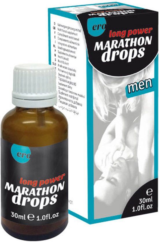Hot-Marathon Men Long Power Drops 30ml - Creams & Lotions & Sprays