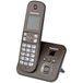 Panasonic Kx-Tg6824Ga Dect Draadloze Telefoon Met Antwoordapparaat, Mokkabruin