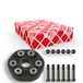 febi bilstein 43481 scharnierschijfset voor cardanas, 1 stuk | Compatibel met: BMW 3, 3 Touring, 5, 5 Touring, 7