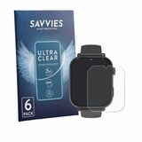Savvies - Screenprotector voor Pthtechus A22 - Folie Beschermfolie transparant 6 Stuks
