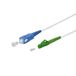METZ CONNECT OpDAT glasvezelkabel, SC-S/LC-S APC OS2, 0,5 m