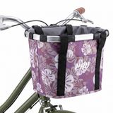 Pro Sport Lights Fietsmand Vooraan 16 Liter Dames Meisjes Bloemen Fiets Mandje Stadsfiets Afneembaar