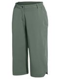 VAUDE Tamaro Base Capri Broek Dames Agave Polyester/Elastaan